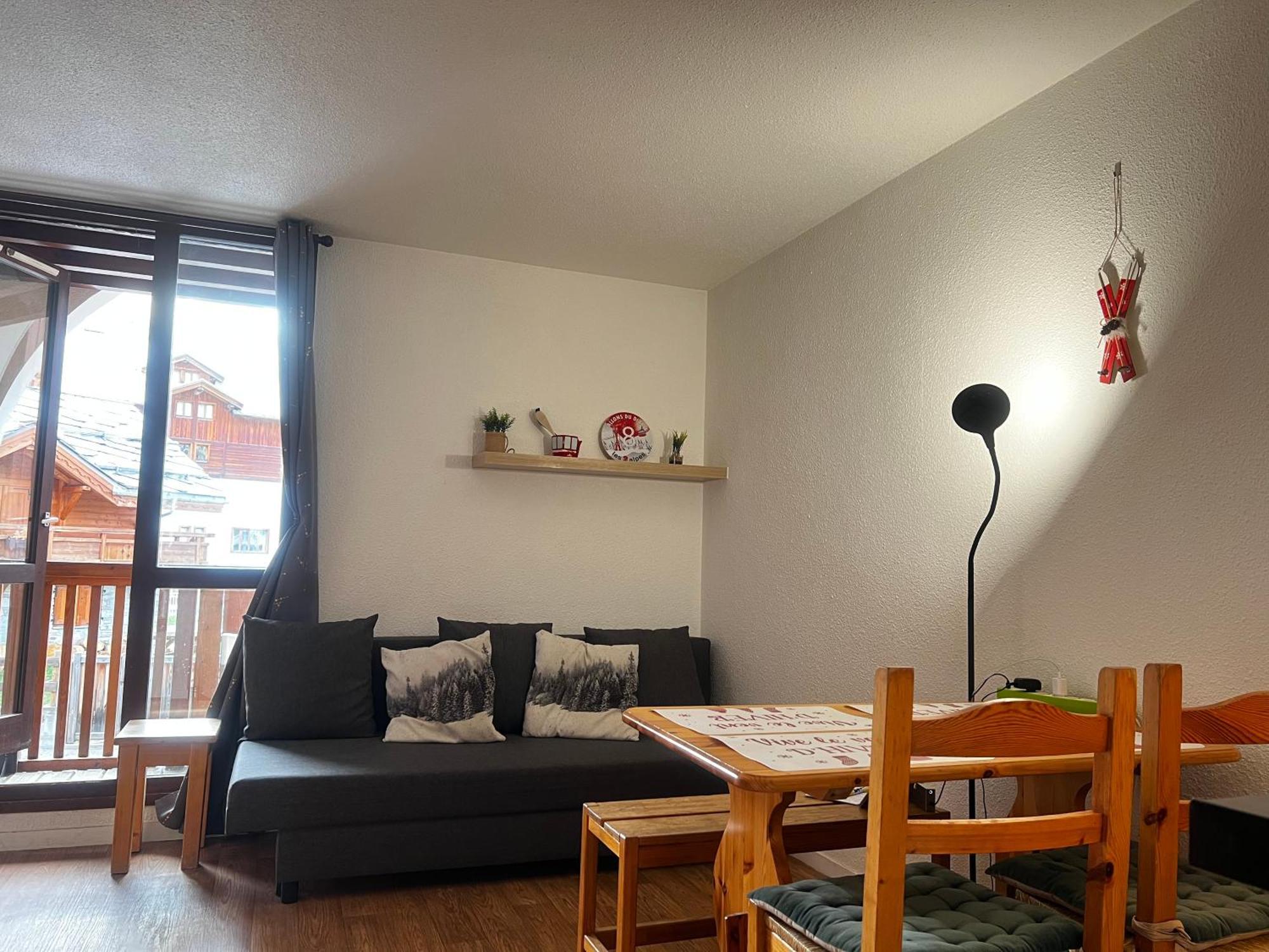 Cosy Central Studio With A View, Balcony 20M2 4Ppl Venosc Exterior photo
